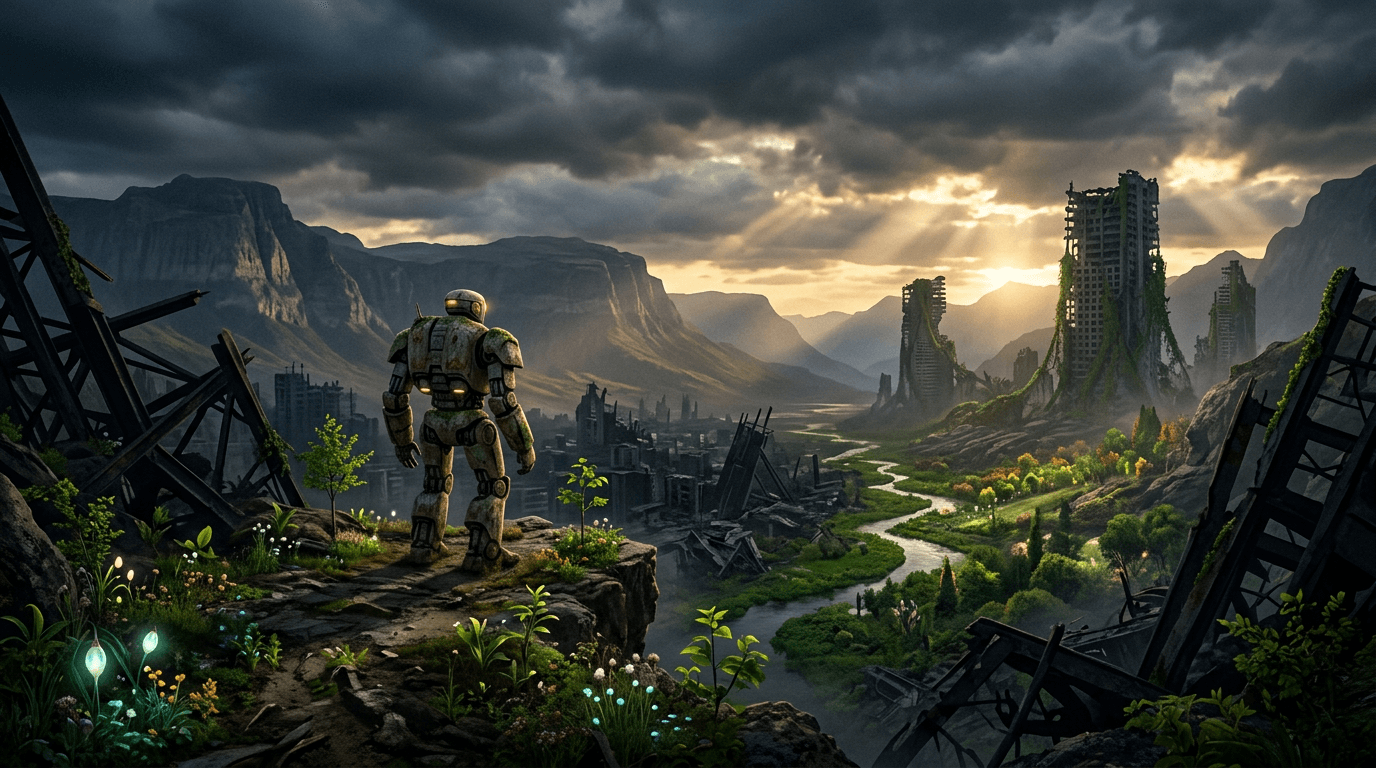 The end, Life finally find a way